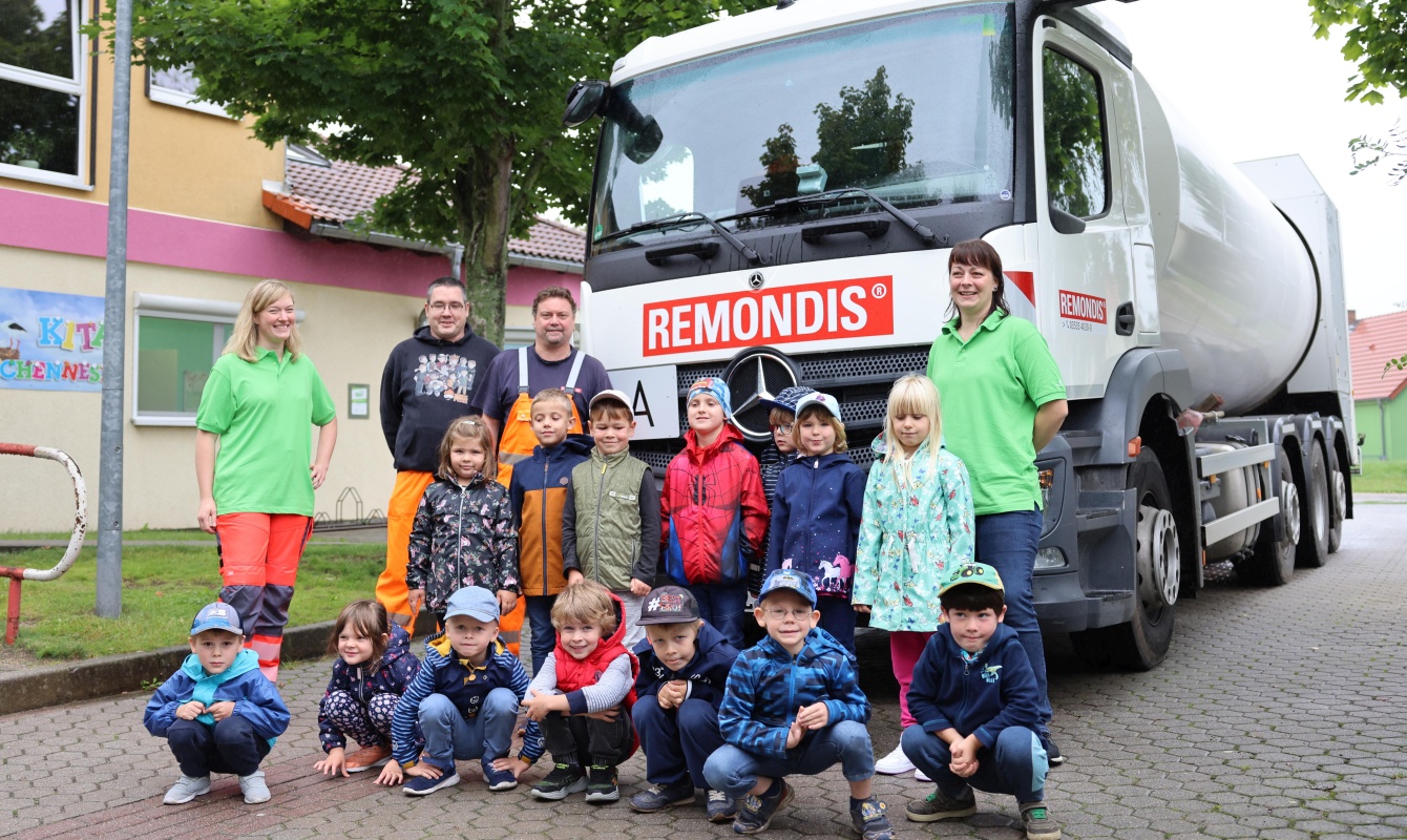 AEV on Tour in der Kita Hohenleipisch